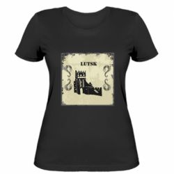 Жіноча футболка Луцьк Old School - FATLINE Жіноча футболка Луцьк Old School