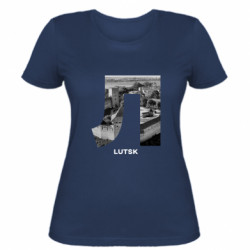 Женская футболка Lutsk Black & White