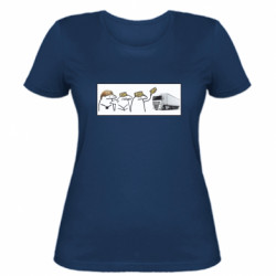 Женская футболка Мем фура СБУ - FATLINE Женская футболка Мем фура СБУ