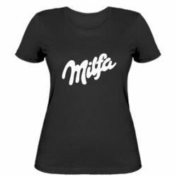 Женская футболка Милфа - FATLINE Женская футболка Милфа
