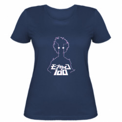 Женская футболка Mob Psycho 100% - FATLINE Женская футболка Mob Psycho 100%