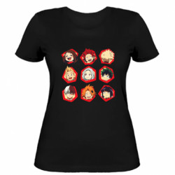 Женские футболки - FATLINE