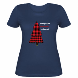 Женская футболка новый год в пижамке