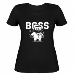 Жіноча футболка Няшний Бос - FATLINE Жіноча футболка Няшний Бос