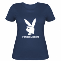 Жіноча футболка Peaky Blinders playboy - FATLINE Жіноча футболка Peaky Blinders playboy