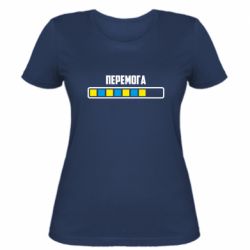 Женская футболка Победа. Загрузка