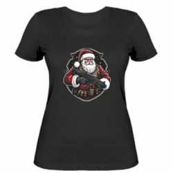 Жіноча футболка Поганий Санта - FATLINE Жіноча футболка Поганий Санта