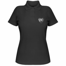 Жіноча футболка поло Акордіоніста - FATLINE Жіноча футболка поло Акордіоніста