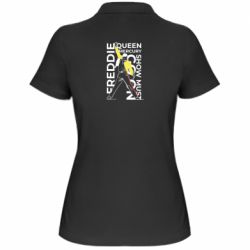 Жіноча футболка поло Freddie Mercury ND - FATLINE Жіноча футболка поло Freddie Mercury ND