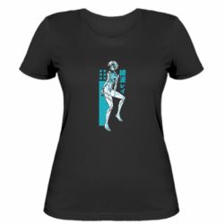 Женская футболка Рей скилет