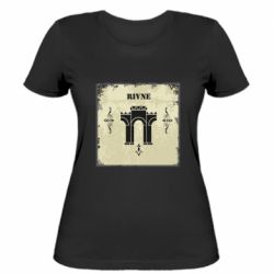 Жіноча футболка Рівне Old School - FATLINE Жіноча футболка Рівне Old School