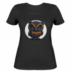 Женская футболка Совенок - FATLINE Женская футболка Совенок