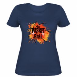 Женская футболка Настоящий Баскетбол