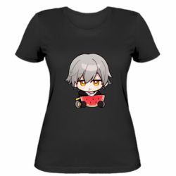 Женская футболка Star Rail main male character - FATLINE Женская футболка Star Rail main male character