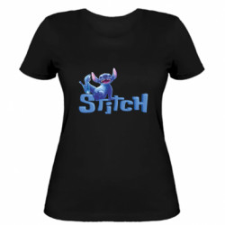 Жіноча футболка Стіч з туфелькою - FATLINE Жіноча футболка Стіч з туфелькою