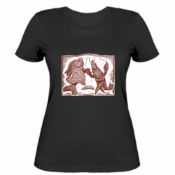 Женские футболки - FATLINE