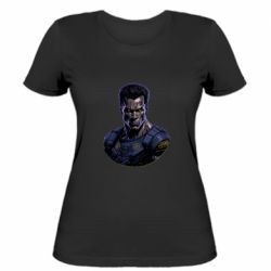 Женская футболка Украинский терминатор - FATLINE Женская футболка Украинский терминатор