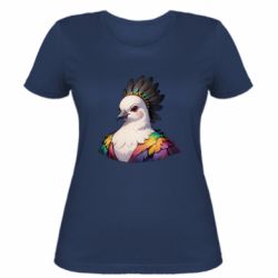 Женская футболка Верховный голубь - FATLINE Женская футболка Верховный голубь