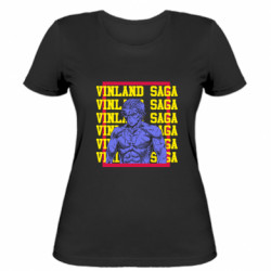 Женская футболка Vinland Saga Постер - FATLINE Женская футболка Vinland Saga Постер