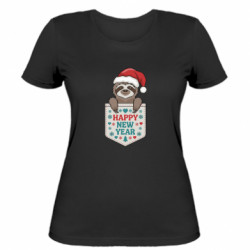 Женская футболка С Новым. Годом - FATLINE Женская футболка С Новым. Годом