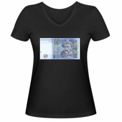 Женские футболки с V-образным вырезом - FATLINE