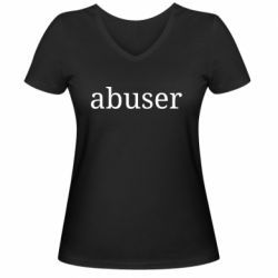 Жіночі футболки з V-подібним вирізом