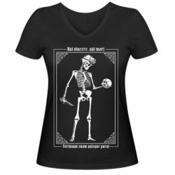 Женские футболки с V-образным вырезом - FATLINE