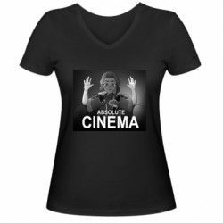 Женские футболки с V-образным вырезом