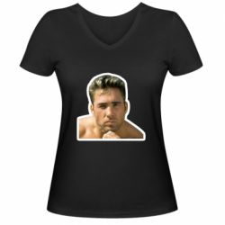 Женские футболки с V-образным вырезом - FATLINE