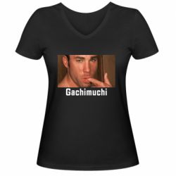 Женские футболки с V-образным вырезом