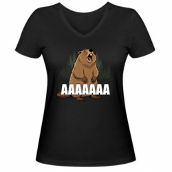 Жіночі футболки з V-подібним вирізом - FATLINE