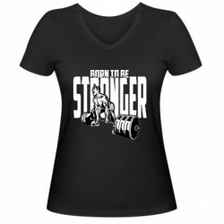 Женские футболки с V-образным вырезом