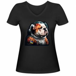 Женские футболки с V-образным вырезом