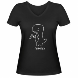 Женские футболки с V-образным вырезом - FATLINE