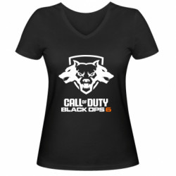 Женские футболки с V-образным вырезом