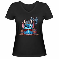 Женские футболки с V-образным вырезом