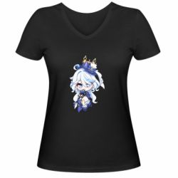 Жіночі футболки з V-подібним вирізом
