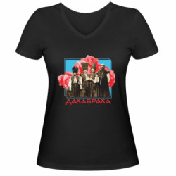 Жіночі футболки з V-подібним вирізом