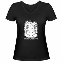 Жіночі футболки з V-подібним вирізом - FATLINE