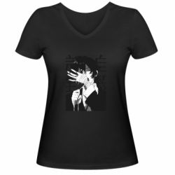 Жіночі футболки з V-подібним вирізом
