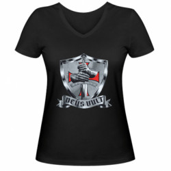 Жіночі футболки з V-подібним вирізом - FATLINE