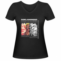 Женские футболки с V-образным вырезом