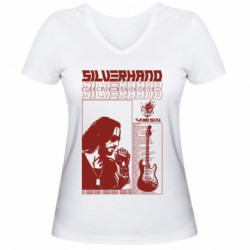 Жіночі футболки з V-подібним вирізом - FATLINE