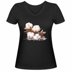 Женские футболки с V-образным вырезом - FATLINE