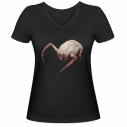 Женские футболки с V-образным вырезом - FATLINE