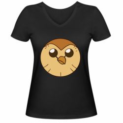 Жіночі футболки з V-подібним вирізом