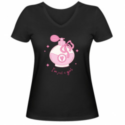 Женские футболки с V-образным вырезом