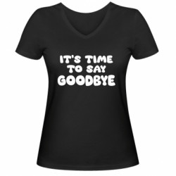 Жіночі футболки з V-подібним вирізом