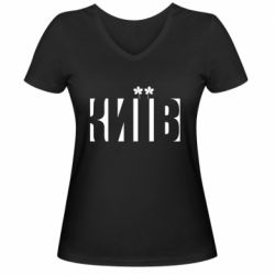 Жіночі футболки з V-подібним вирізом - FATLINE