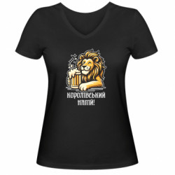 Женские футболки с V-образным вырезом